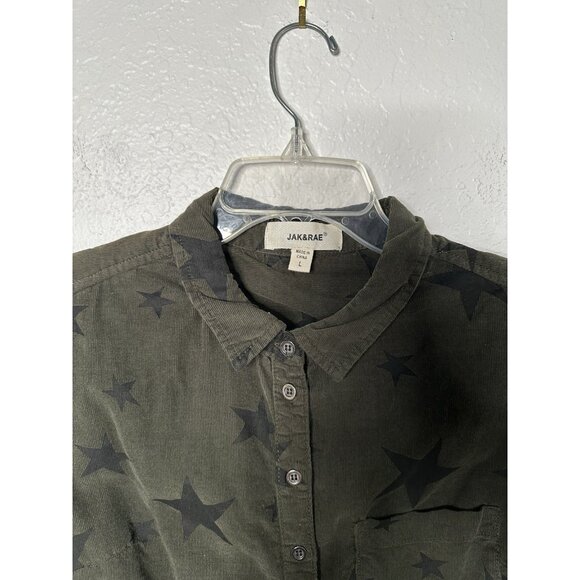 Jak & Rae Women's Corduroy Shirt Size L - Picture 3 of 6